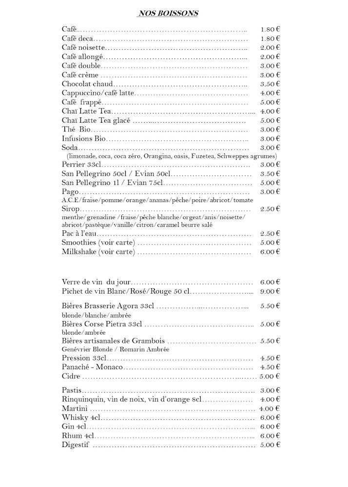 Poivre Rose - Menu Image 1